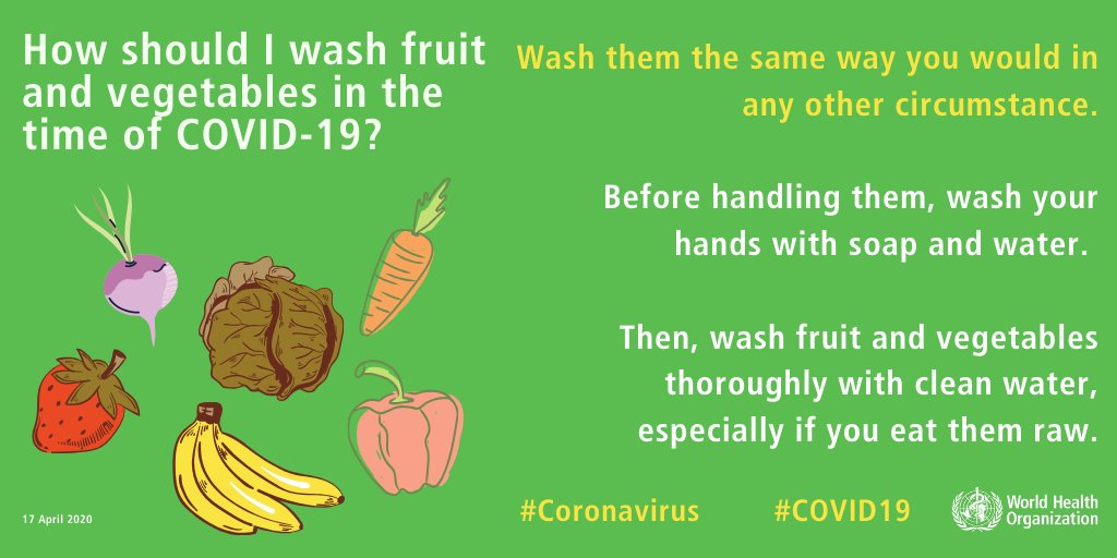 How to clean Vegetable
